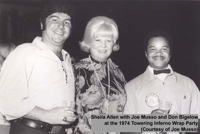 Sheila Allen with Joe Musso and Don Bigelow